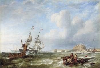 unknow artist Seascape, boats, ships and warships. 127